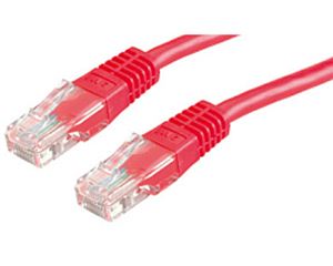 Slika od Patch kabel Cat 5e UTP   0.5 m, crveni, Roline