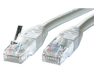 Slika od Patch kabel Cat 6 UTP  5.0 m, sivi, Roline Value (24AWG)