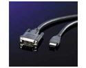 Slika od DVI cable DVI M - HDMI M (plasma connector), 2.0m, Roline