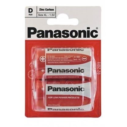 Slika od D (R20) 1,5 V Panasonic R20RZ/2BP EU