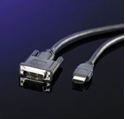 Slika od DVI cable DVI-M - HDMI-M, 5 m, Roline