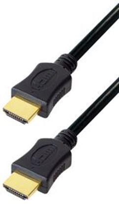 Slika HDMI kabel HDMI M - HDMI M   0,5 m Transmedia High Speed HDMI 1.4 cable C 210-0,5 ZIL