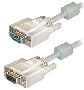 Slika od Monitor produžni kabel HD15 M/F  5.0 m, Transmedia C 57-5KHV