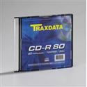 Slika od CD Recordable 800MB Traxdata, 52x, 80 min, slim box (1 kom)