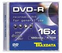 Slika od DVD-R Traxdata 4.7GB, 16x, box 1 kom