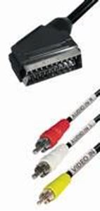 Slika od SCART adapter kabel  2 m Transmedia VM 11 S