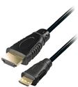 Slika od HDMI kabel HDMI M - HDMI M (C - Mini)  2 m Transmedia High Speed with Ethernet, C 200-2 E