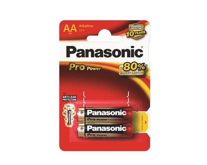 Slika od AA (R6) 1,5 V Panasonic Pro Power, LR6PPG/2BP, 4-pack