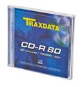Slika od CD Rewritable 700MB Traxdata, 52x, Silver, (1 kom)