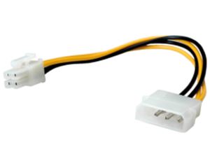 Slika od Interni naponski kabel, 4-pin HDD - 4-pin Power, Roline
