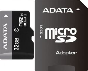 Slika od Secure Digital card Micro  32 GB ADATA AUSDH32GUICL10-RA1