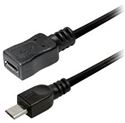 Slika od USB 2.0 TIP Micro B-Micro B M/F 1.2 m, Transmedia C 250 V