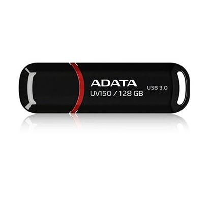 Slika od USB 3.0 Flash Memory Drive 128GB ADATA DashDrive UV150 Black AD, AUV150-128G-RBK