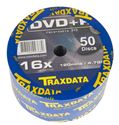 Slika od DVD+R Traxdata 4,7GB, 16x, cake 50, Silver