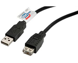 Slika od USB 2.0 TIP A-A M/F  3.0 m, Roline VALUE