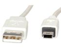 Slika od USB 2.0 Cable Mini, Type A - 5pin, 1.8 m, Roline, bež