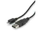 Slika od USB 2.0 TIP A-Micro B M/M,  1.8 m, Roline