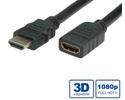 Slika od HDMI kabel HDMI F - HDMI M   1 m Roline VALUE High Speed with Ethernet