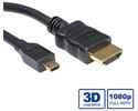 Slika od HDMI kabel HDMI M - HDMI M (D - Micro) 2 m Roline VALUE High Speed with Ethernet