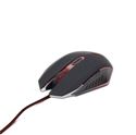 Slika od Gembird MUSG-001-R Gaming mouse, USB, red