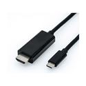 Slika od USB3.1 Type C M - HDMI M kabel, Roline, 1.0 m