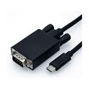 Slika od USB3.1 Type C M - VGA M kabel, Roline, 1.0 m