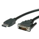 Slika od Display Port M - DVI-D M kabel  1.0m Roline VALUE