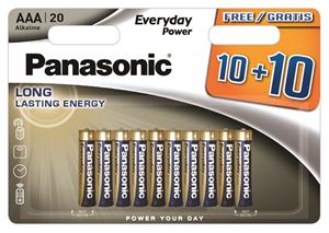 Slika od AAA (R03) 1,5 V Panasonic Everyday Power, LR03EPS/20BW, 20-pack