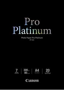 Slika od Canon Pro Platinum Pho PT101 - A4 - 20 listova