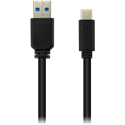 Slika od USB 3.0 TIP A-C M/M,  1.0 m, Canyon, Black, CNE-USBC4B