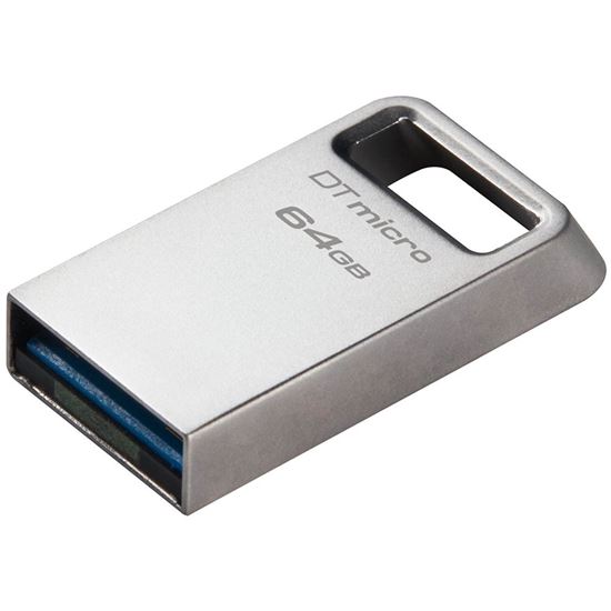 Slika od USB 3.2 Flash Memory Drive  64GB Kingston DataTraveler Micro Metal, DTMC3G2/64GB