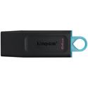 Slika od USB 3.2 Flash Memory Drive  64GB Kingston DataTraveler Exodia (Black + Teal), DTX/64GB