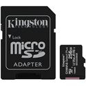 Slika od Secure Digital card Micro 256 GB Kingston Canvas Select Plus 100R A1 C10 Card + Adapter, DSCS2/256GB