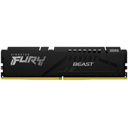 Slika od DIMM DDR5 32 GB x2 Kit 6400 MHz Kingston FURY Beast Black XMP, KF564C32BBK2-64