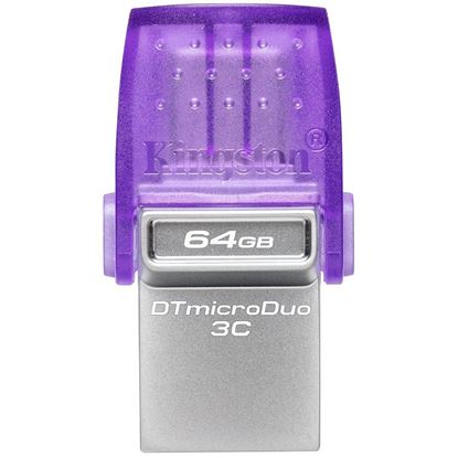 Slika od USB 3.2 Flash Memory Drive  64GB Kingston DataTraveler microDuo 3C, DTDUO3CG3/64GB