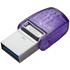 Slika od USB 3.2 Flash Memory Drive 128GB Kingston DataTraveler microDuo 3C, DTDUO3CG3/128GB