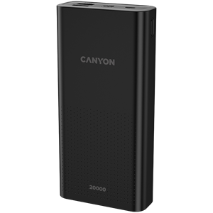 Slika od Power bank CANYON PB-2001 Black, 20000mAh