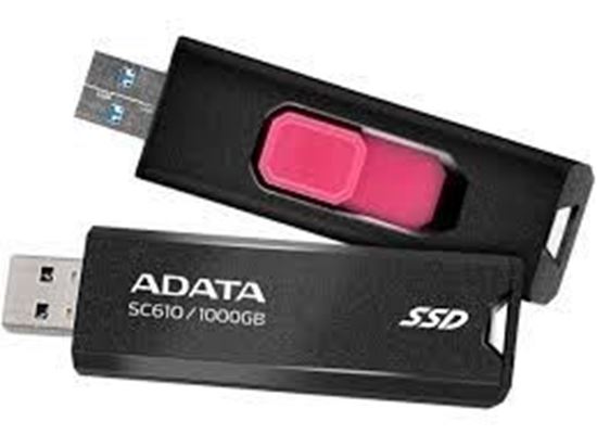 Slika od USB 3.2 Flash Memory Drive    1TB ADATA SC610, SC610-1000G-CBK/RD