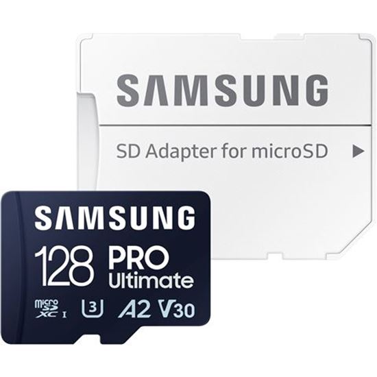 Slika od Secure Digital card Micro 128 GB Samsung PRO Ultimate + Adapter, MB-MY128SA/EU