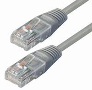 Slika od Patch kabel Cat 5e UTP   3.0 m, sivi, Transmedia, TI9-3-EGL