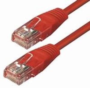 Slika od Patch kabel Cat 5e UTP   5.0 m, crveni, Transmedia, TI9-5ERL