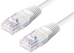 Slika od Patch kabel Cat 6 UTP  3.0 m, bijeli, Transmedia, TI23-3WL