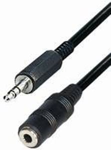 Slika od Kabel 3.5mm Jack M/F  2,5 m Transmedia A 54