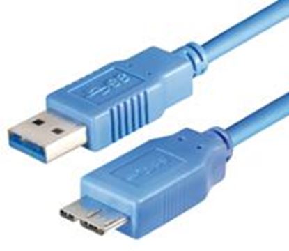 Slika USB 3.0 TIP A-Micro B M/M  5.0 m, Transmedia C 139-5 ML