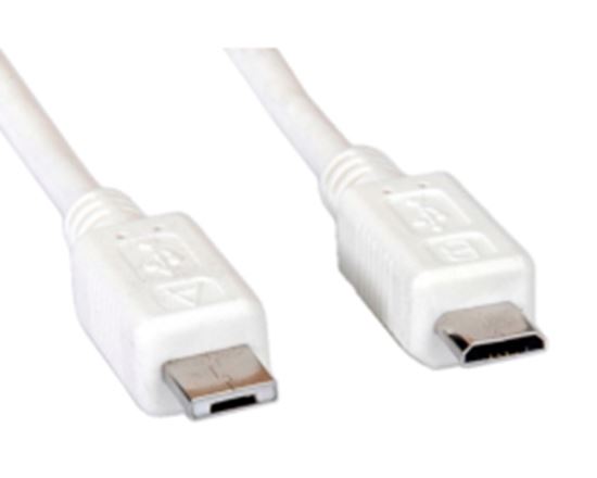 Slika USB 2.0 TIP Micro A-Micro B M/M,  1.8 m, Roline VALUE