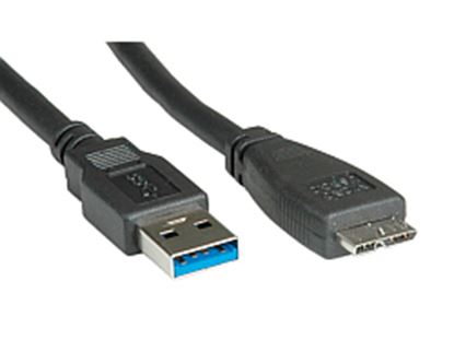 Slika USB 3.0 TIP A-Micro B M/M  0.8 m, Roline