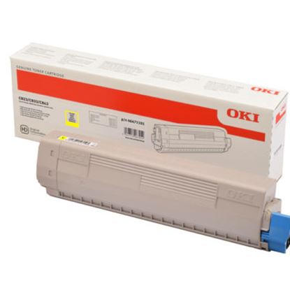 Slika od Toner C823/833/843, žuti, 7,3k