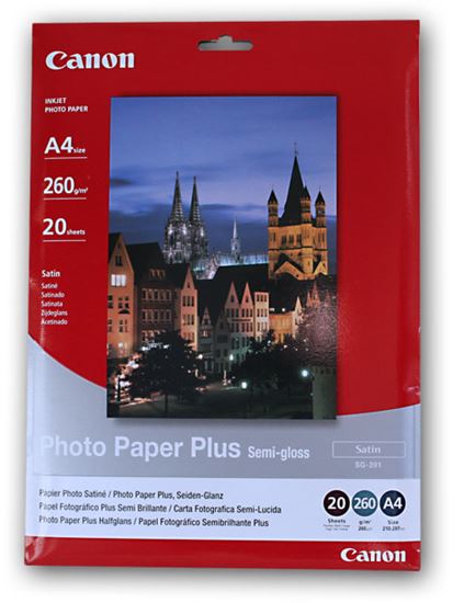 Slika od Canon Photo Paper Plus SG201 - A4 - 20 litova