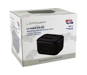 Slika od HDD Docking station USB 3.0 - LC-Power LC-DOCK-U3-III