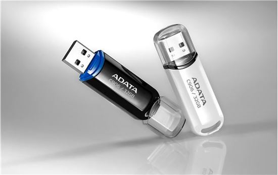 Slika USB 2.0 Flash Memory Drive  32GB ADATA AC906 White, AC906-32G-RWH